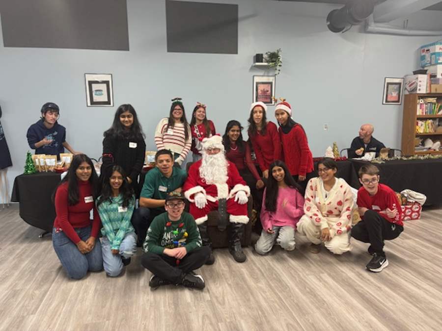 Santa at Holiday Bazaar